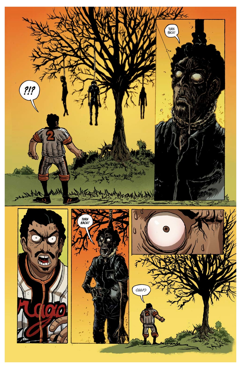 Illustration for article titled You'll want to throw money at this deranged graphic novel about baseball players versus monsters
